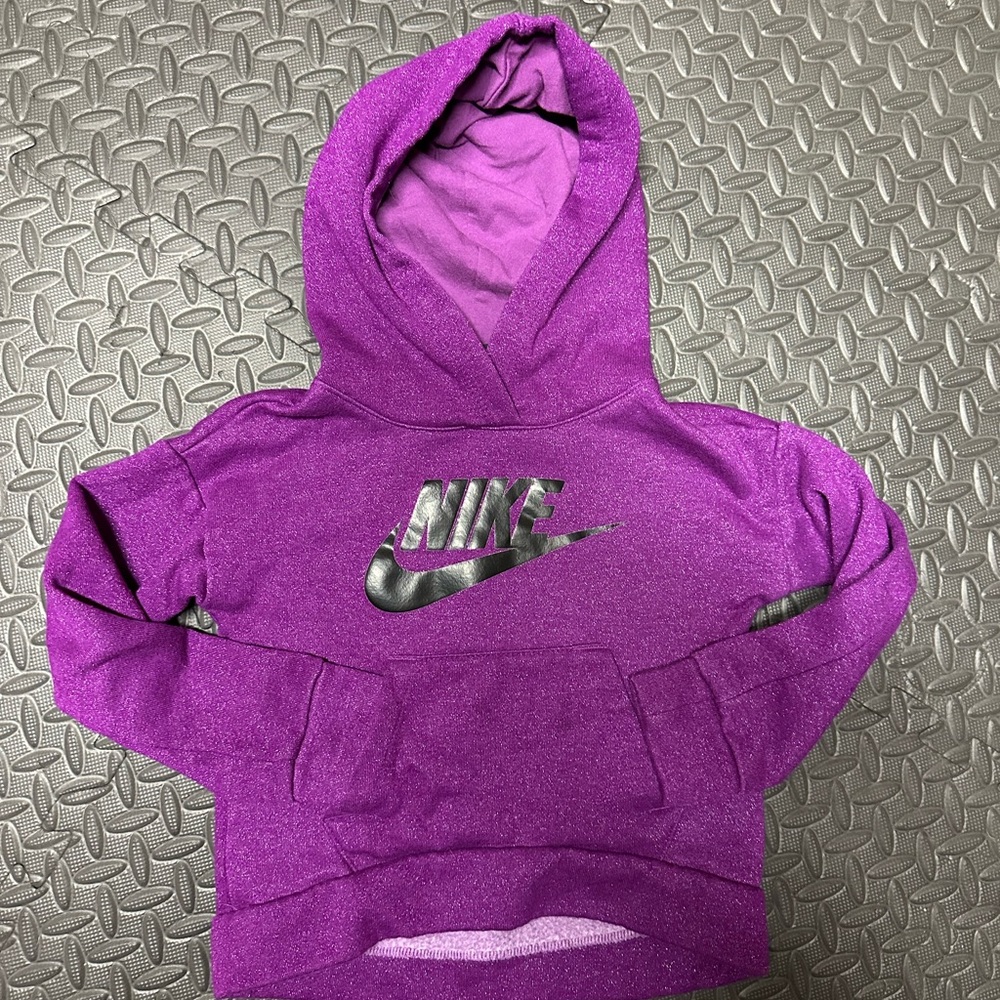Nike toddler Hoodie Purple